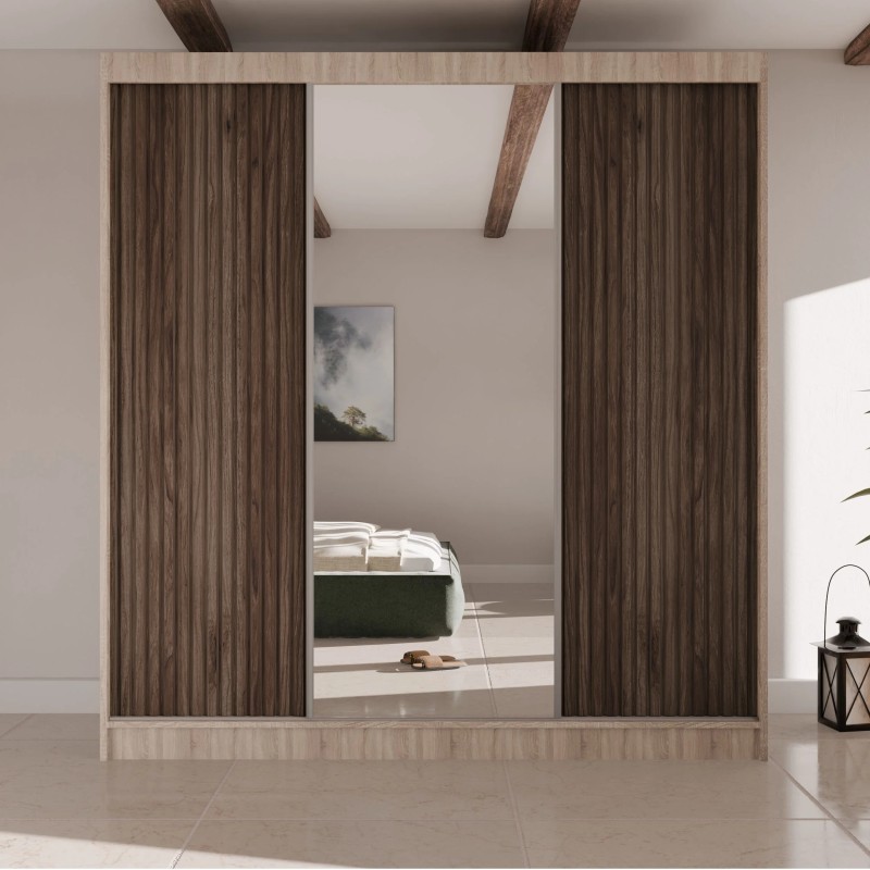 Szafa przesuwna z lustrem RAMOS II 200 cm