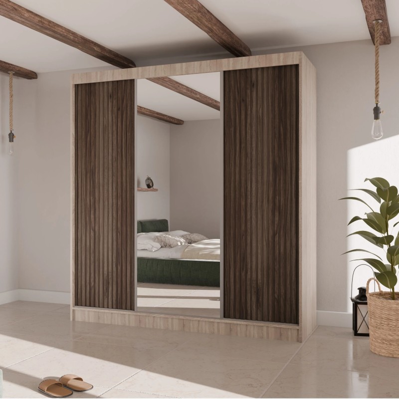 Szafa przesuwna z lustrem RAMOS II 200 cm