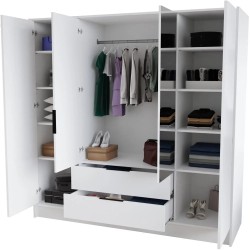 Szafa z drzwiami skrzydłowymi NIKO