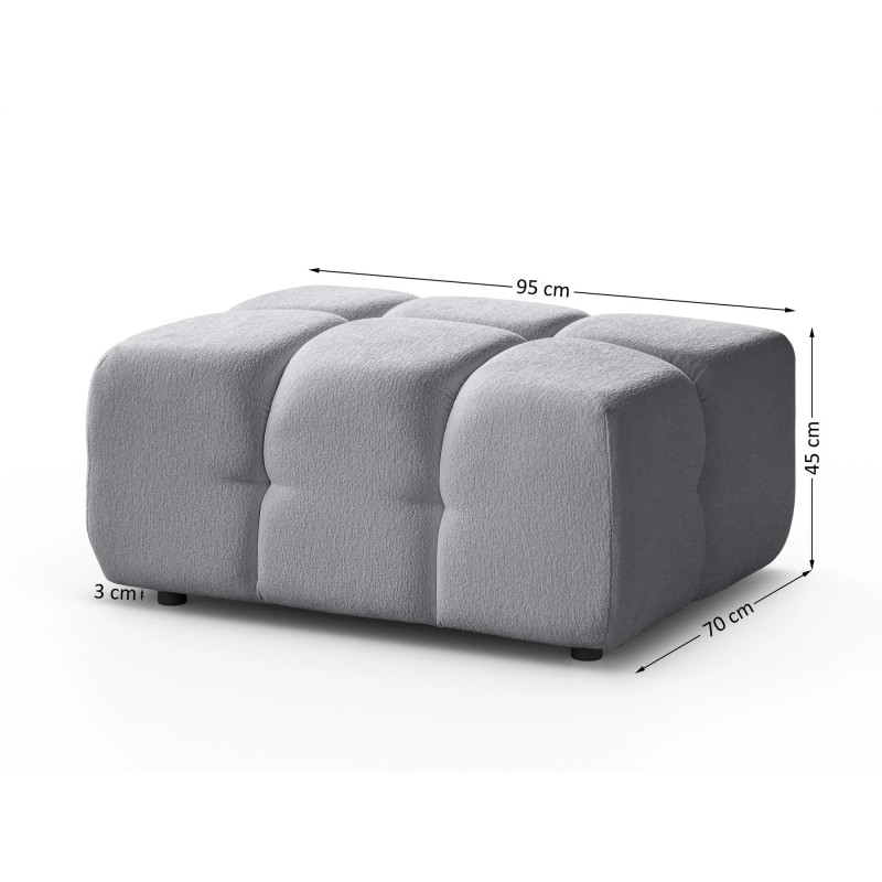 Zestaw wypoczynkowy Mini BONA Sofa Rozkładana + Pufa