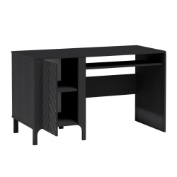 Nowoczesne biurko z ozdobnym frontem LUME – nowoczesne i funkcjonalne