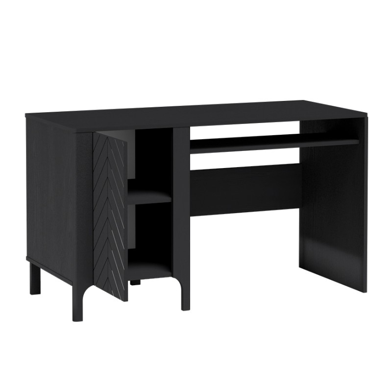 Nowoczesne biurko z ozdobnym frontem LUME – nowoczesne i funkcjonalne