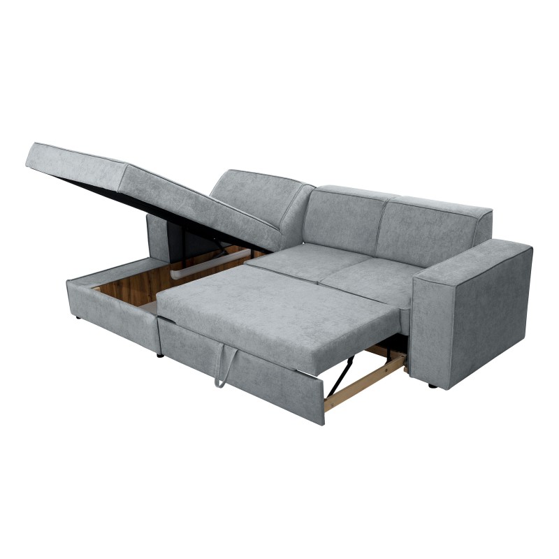 Narożnik z funkcją spania PEDRO – nowoczesny, wygodny, praktyczny