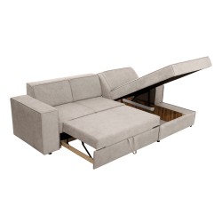 Narożnik z funkcją spania PEDRO – nowoczesny, wygodny, praktyczny