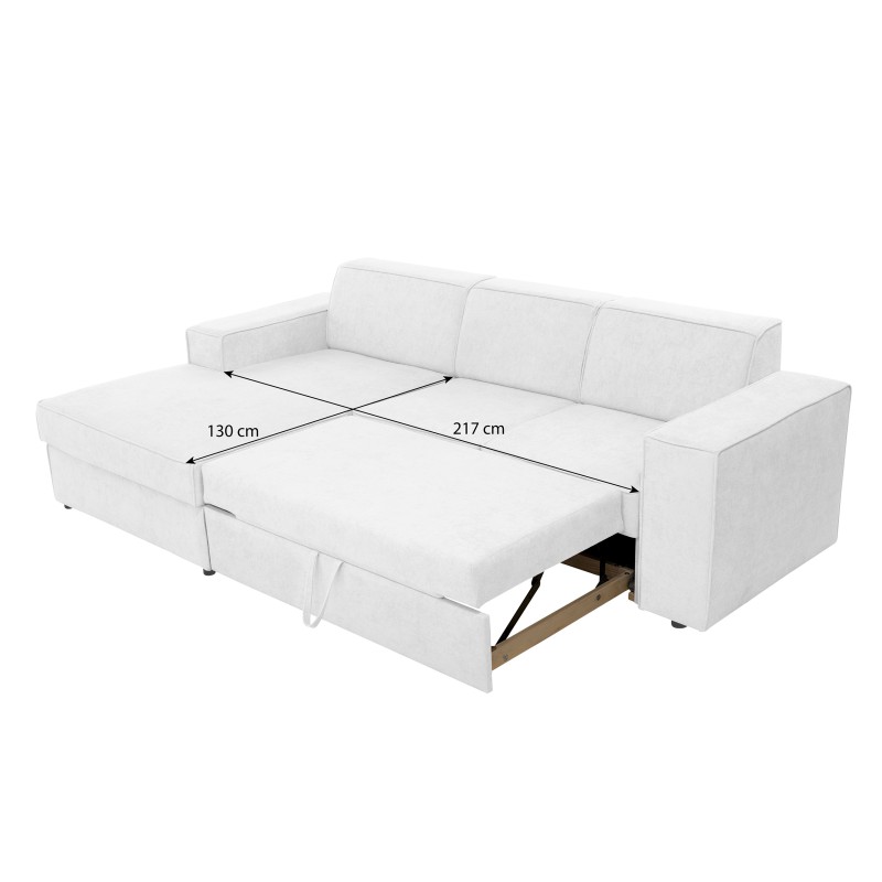 Narożnik z funkcją spania PEDRO – nowoczesny, wygodny, praktyczny