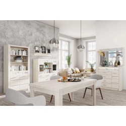 Lustro POLIS 120×80 cm – nowoczesne lustro ścienne do salonu i przedpokoju