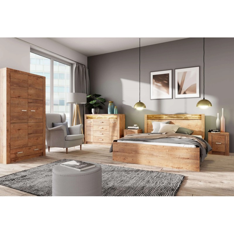 Lustro POLIS 120×80 cm – nowoczesne lustro ścienne do salonu i przedpokoju