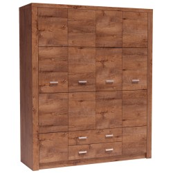 Szafa POLIS  – pojemna szafa czterodrzwiowa do sypialni lub garderoby