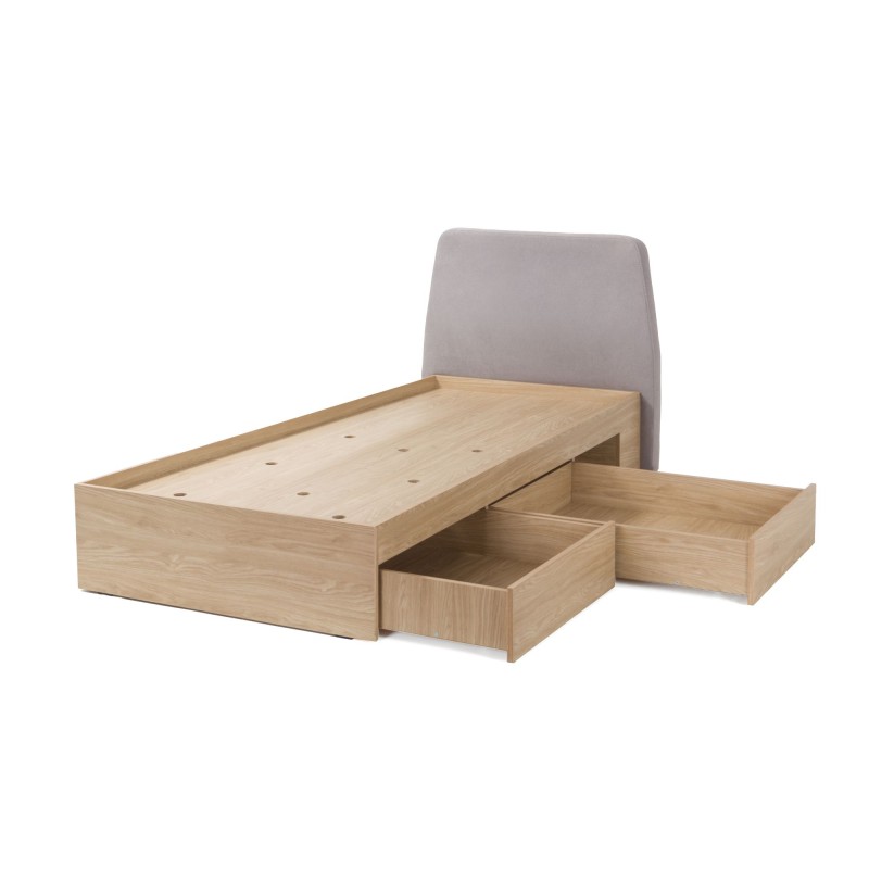 Łóżko młodzieżowe Alex – funkcjonalne i stylowe łóżko w dwóch kolorach