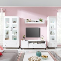 Łóżko Bergo 90x200 z szufladami | Nowoczesna sypialnia