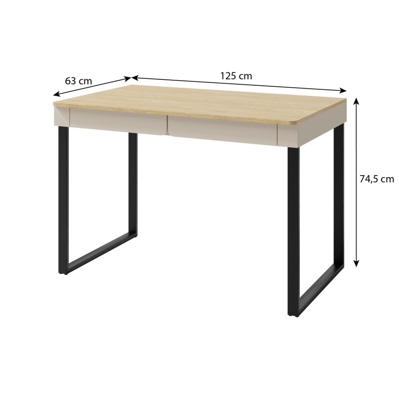 Biurko młodzieżowe LICO – nowoczesne, funkcjonalne miejsce do nauki