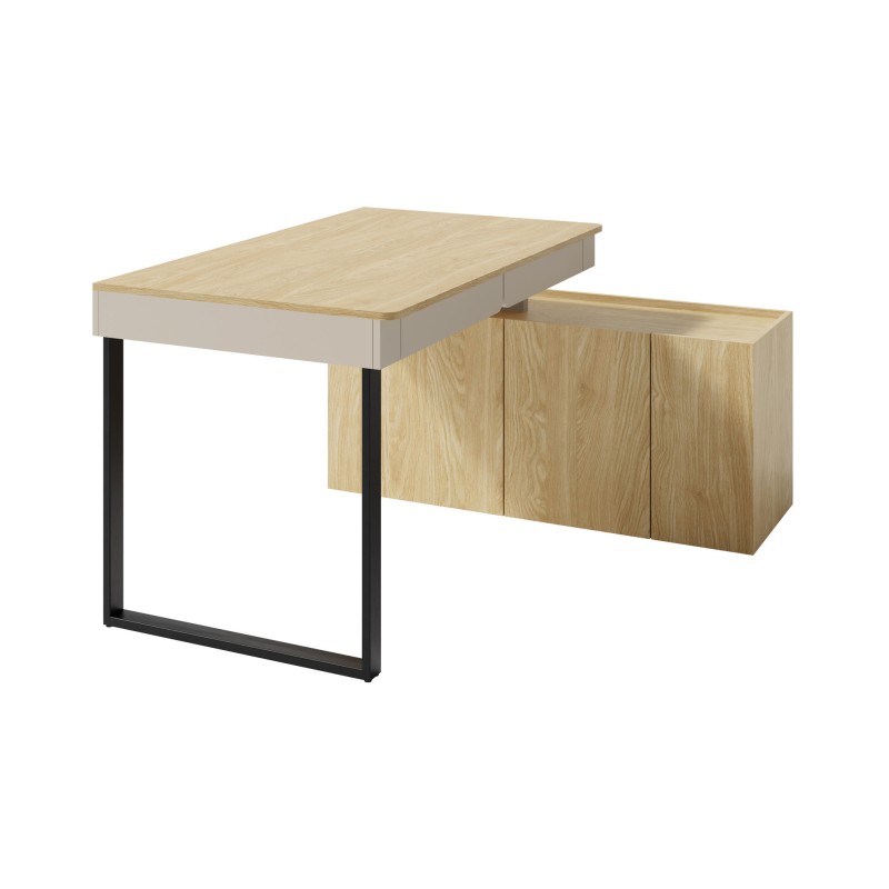 Biurko z komodą LICO – nowoczesne i funkcjonalne