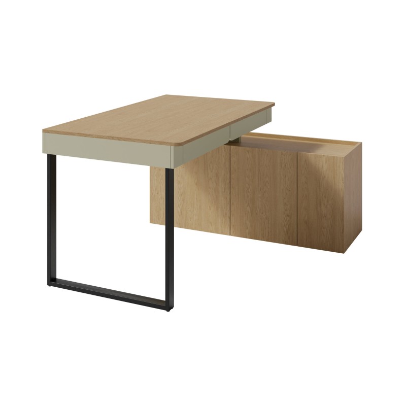Biurko z komodą LICO – nowoczesne i funkcjonalne