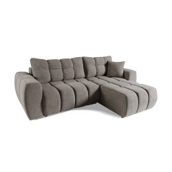 Narożnik FERIO – sofa z funkcją spania i uniwersalną otomaną