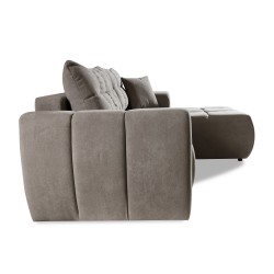 Narożnik FERIO – sofa z funkcją spania i uniwersalną otomaną