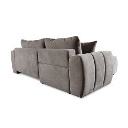 Narożnik FERIO – sofa z funkcją spania i uniwersalną otomaną