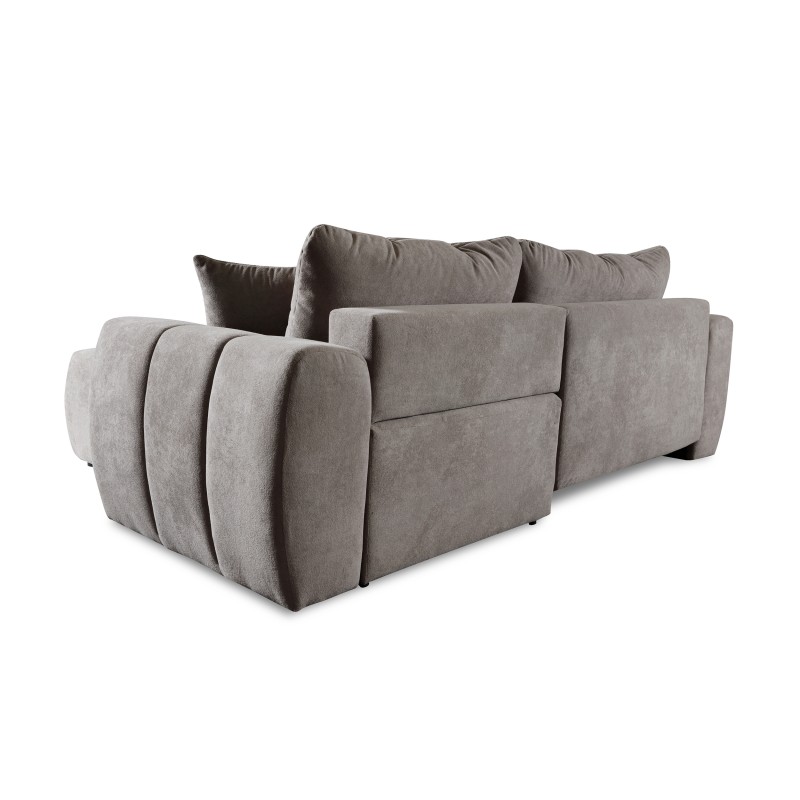 Narożnik FERIO – sofa z funkcją spania i uniwersalną otomaną