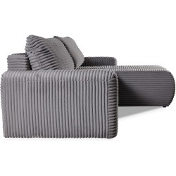 Narożnik CAVO z funkcją spania i pojemnikiem – nowoczesny design i komfort