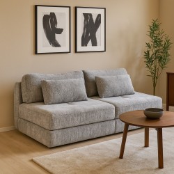 Sofa RAVO 3-osobowa z funkcją spania i pojemnikiem – elegancka i wygodna