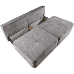 Sofa RAVO 3-osobowa z funkcją spania i pojemnikiem – elegancka i wygodna