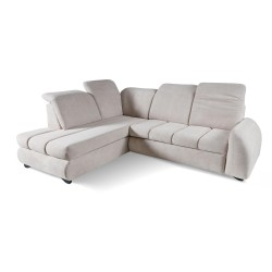 Narożnik ONEL z funkcją spania i regulowanymi zagłówkami – komfort i nowoczesny design