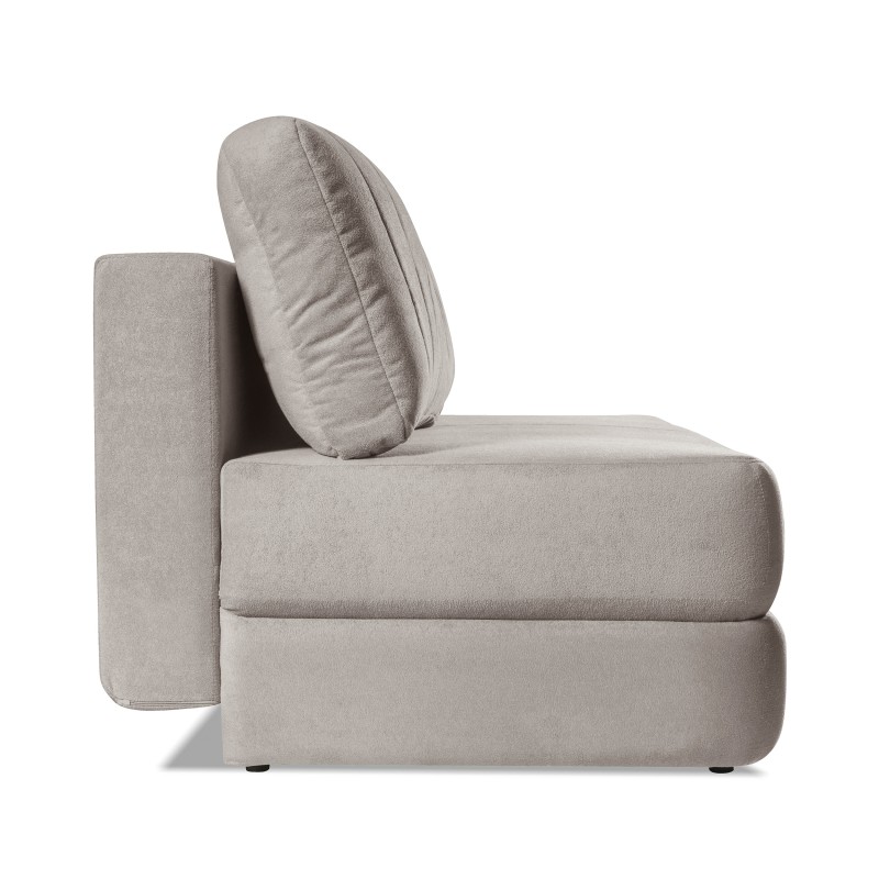 Sofa ORIN 3-osobowa z funkcją spania – nowoczesny plusz