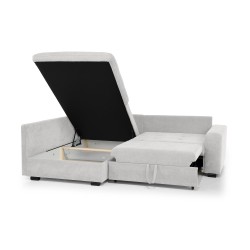 Narożnik RAMO z funkcją spania i topperem gratis – duża powierzchnia 160×200 cm