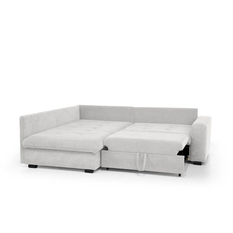 Narożnik RAMO z funkcją spania i topperem gratis – duża powierzchnia 160×200 cm