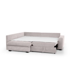 Narożnik RAMO z funkcją spania i topperem gratis – duża powierzchnia 160×200 cm