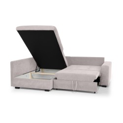 Narożnik RAMO z funkcją spania i topperem gratis – duża powierzchnia 160×200 cm