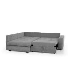 Narożnik RAMO z funkcją spania i topperem gratis – duża powierzchnia 160×200 cm