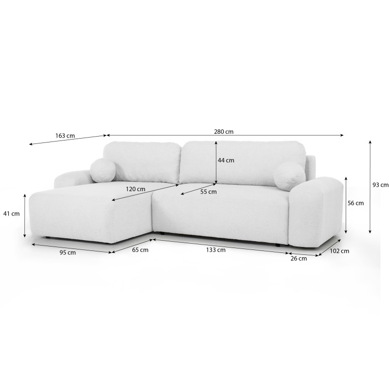 Narożnik NOEL – komfortowy i nowoczesny narożnik do salonu