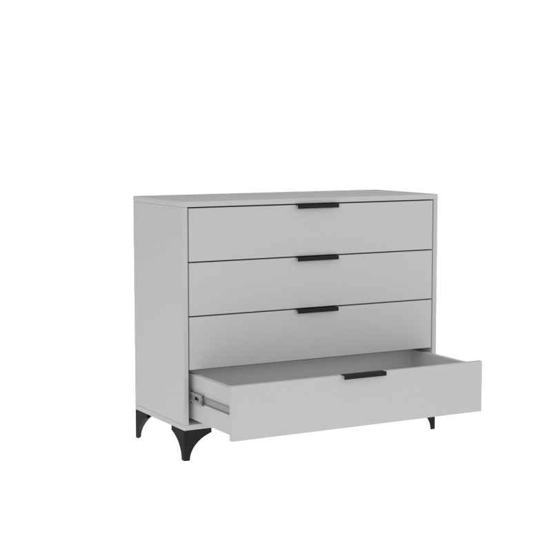 Komoda HOME 4 szuflady – nowoczesna komoda do salonu i sypialni