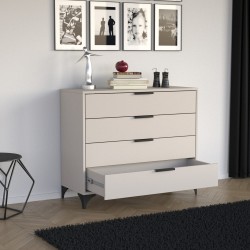 Komoda HOME 4 szuflady – nowoczesna komoda do salonu i sypialni