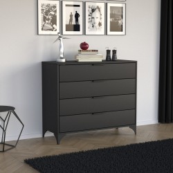 Komoda HOME 4 szuflady – nowoczesna komoda do salonu i sypialni