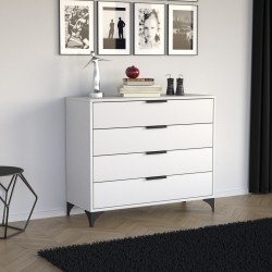 Komoda HOME 4 szuflady – nowoczesna komoda do salonu i sypialni