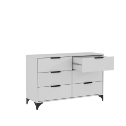 Komoda z 6 szufladami HOME  – nowoczesna, pojemna, praktyczna