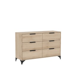 Komoda z 6 szufladami HOME  – nowoczesna, pojemna, praktyczna