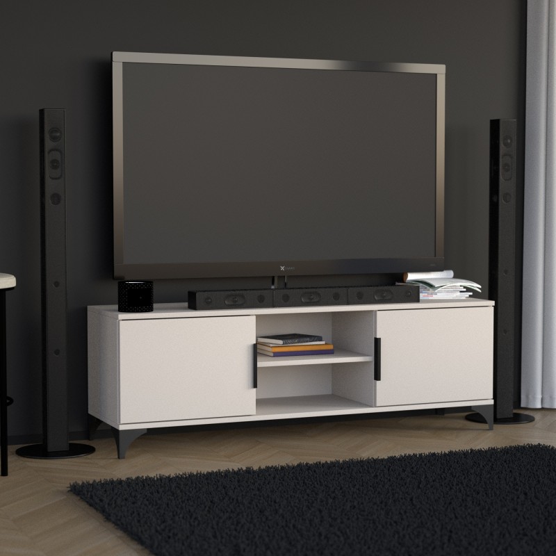 Szafka RTV HOME 2 drzwi – nowoczesna, funkcjonalna