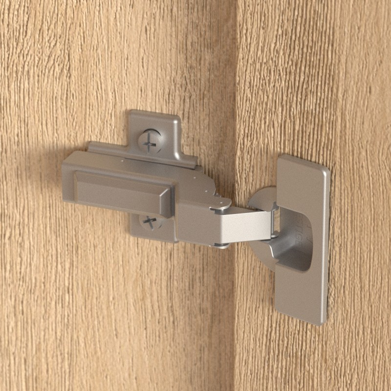 Szafka RTV HOME 2 drzwi z lamelami – nowoczesna, funkcjonalna