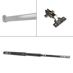 Szafa uchylna TREND 90 cm z szufladami – funkcjonalna i nowoczesna