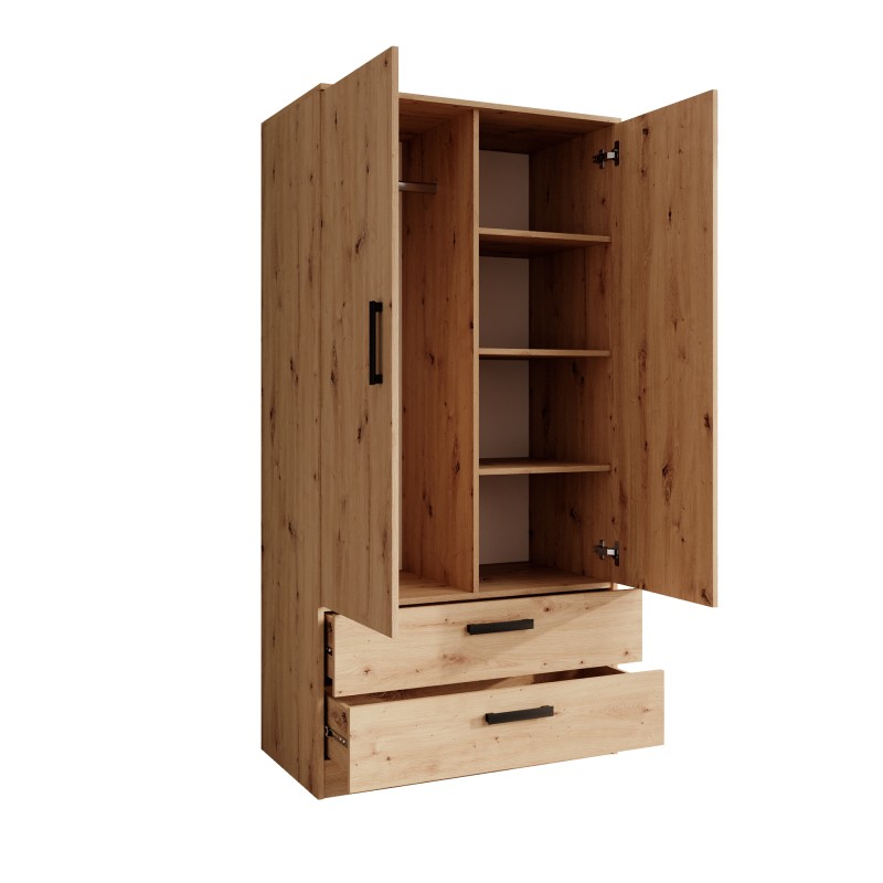 Szafa uchylna TREND 90 cm z szufladami – funkcjonalna i nowoczesna