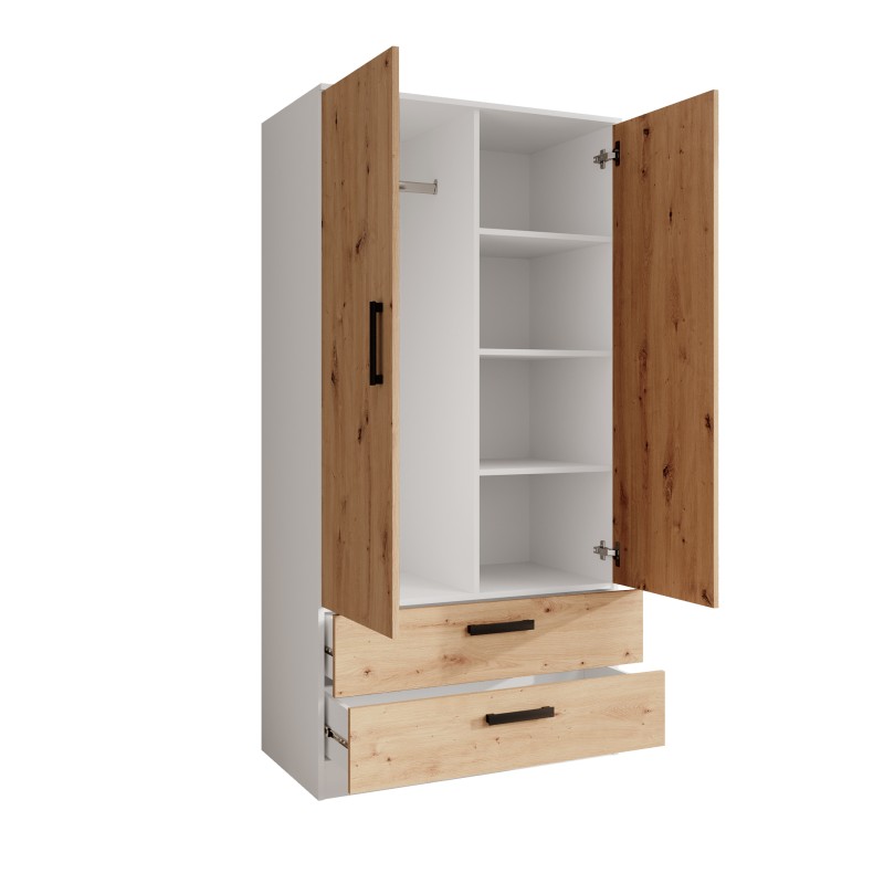 Szafa uchylna TREND 90 cm z szufladami – funkcjonalna i nowoczesna