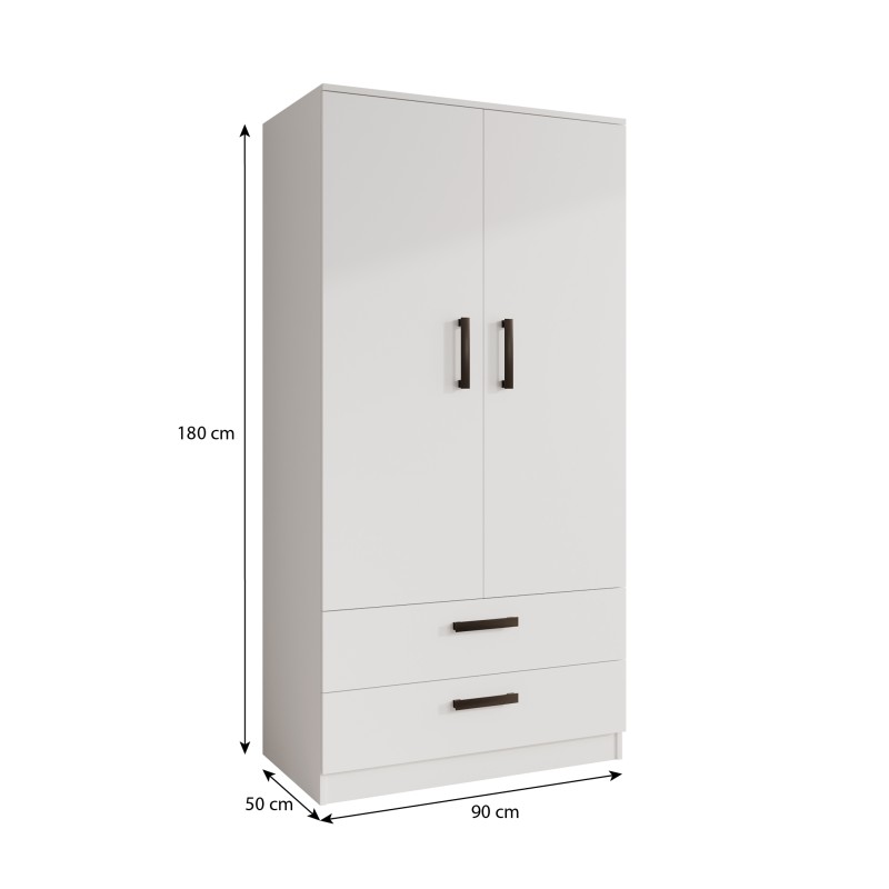 Szafa uchylna TREND 90 cm z szufladami – funkcjonalna i nowoczesna