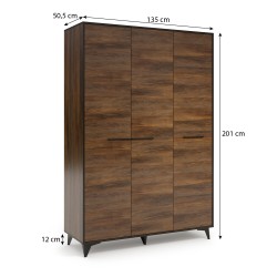 Szafa 3-drzwiowa FELIA – nowoczesna i funkcjonalna