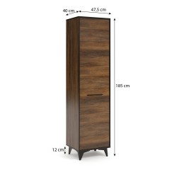 Szafa jednodrzwiowa FELIA – kompaktowa szafa