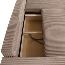 Narożnik PORTO L z funkcją spania i pojemnikiem