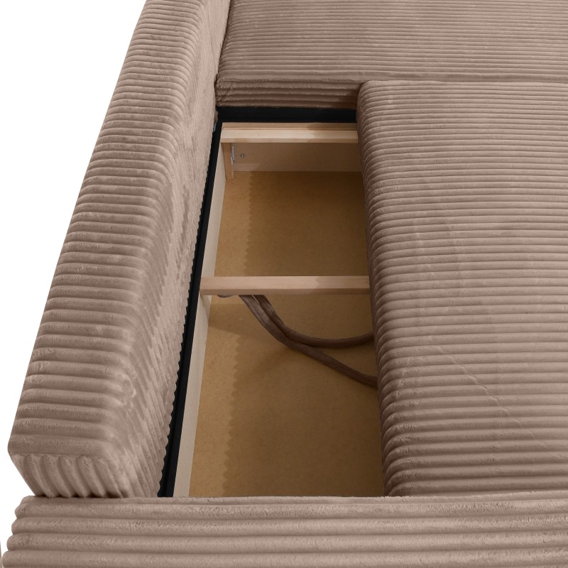 Narożnik PORTO L z funkcją spania i pojemnikiem