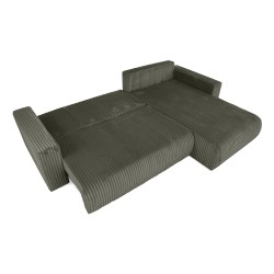 Narożnik PORTO L z funkcją spania i pojemnikiem