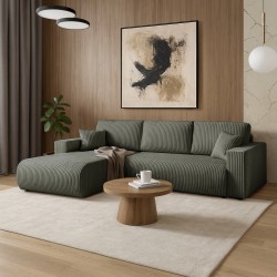 Narożnik PORTO L z funkcją spania i pojemnikiem